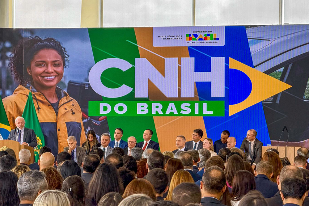 Lançamento do programa CNH do Brasil pelo Governo Federal